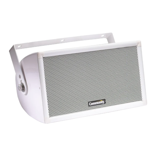 Biamp Community W2-2W8WT Two-way, 8-inch, "wide" compact system, 70V/100V, white
