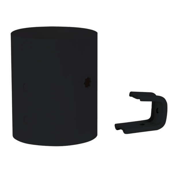 Biamp Cambridge AE-BB-B Beam mounting bracket, compatible with all Qt emitters, black