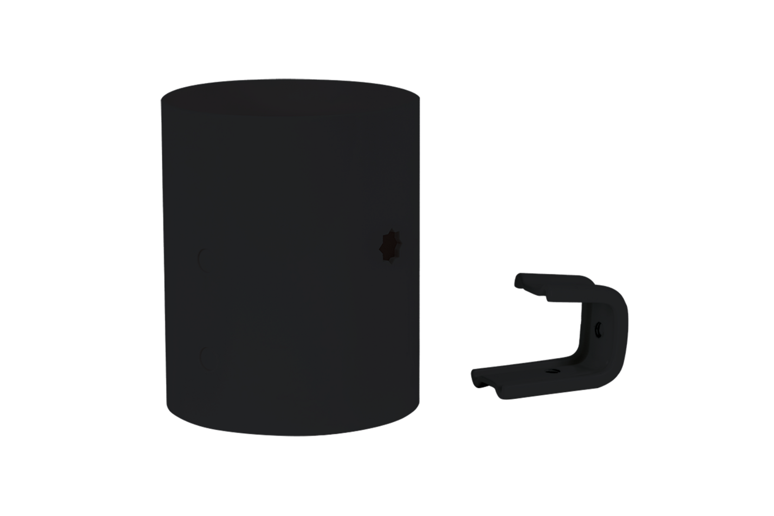 AE-BB-B_1500x1000_November-20-2024_12782_master Biamp Cambridge AE-BB-B Beam mounting bracket, compatible with all Qt emitters, black - Image 1