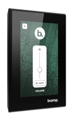 Biamp Apprimo Touch 4 4-inch touch panel for small conference and meeting rooms, black - Image 3