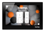 Biamp Apprimo Touch 7 Black 7-inch, touch enabled control panel, black - obrazek 2
