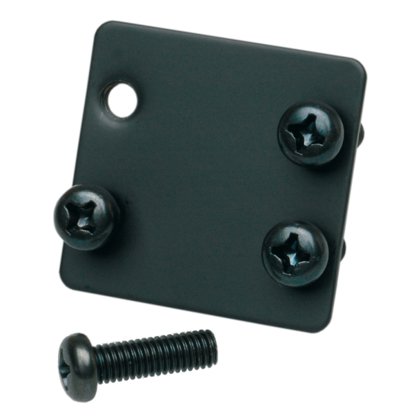 Biamp Commercial Audio BUZZ19 Metal adapter (2 pieces) for the <a style="color: #d22630" href="https://products.biamp.com/product-details/-/o/d/BUZZSTOP-MKIII/ecom-item/911.0672.900" target="_blank">BUZZSTOP-MKIII</a> installation in 19-inch rack