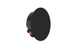 Biamp Desono C-IC6LP-B Black 6.5-inch, 2-way, low profile, ceiling mount, conferencing loudspeaker; 60W, 8 ohms, RJ45 inputs, black