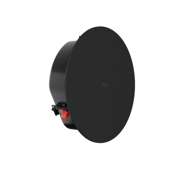 Biamp Desono C-IC6LP-B Black 6.5-inch, 2-way, low profile, ceiling mount, conferencing loudspeaker; 60W, 8 ohms, RJ45 inputs, black