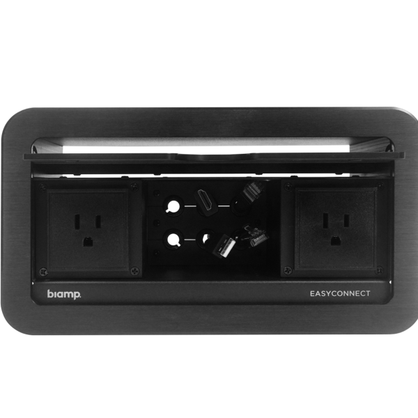 Biamp EasyConnect EC-P-US EasyConnect Cable Management Box, 2 US power connectors