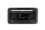 Biamp EasyConnect EC-P-EU EasyConnect Cable Management Box, 2 EU power connectors
