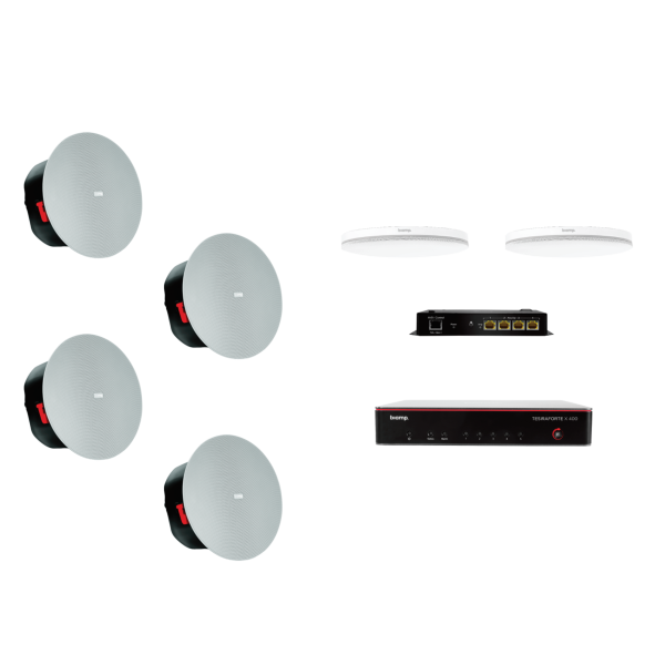 Biamp MRB-L-X400-C-CIC6 Certified meeting room bundle for large rooms (up to 18 participants)