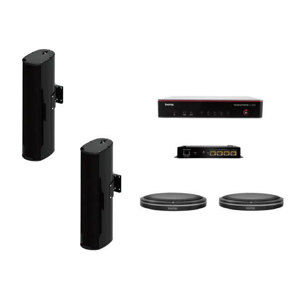 Biamp MRB-L-X400-T-ENT206 Certified meeting room bundle for large rooms (up to 18 participants)
