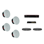 Biamp MRB-L-X400-T-CIC6 Certified meeting room bundle for large rooms (up to 18 participants)