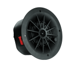Biamp Desono C-IC6 Black Black, in-ceiling, indoor 6.5-inch, coaxial loudspeaker - Image 3