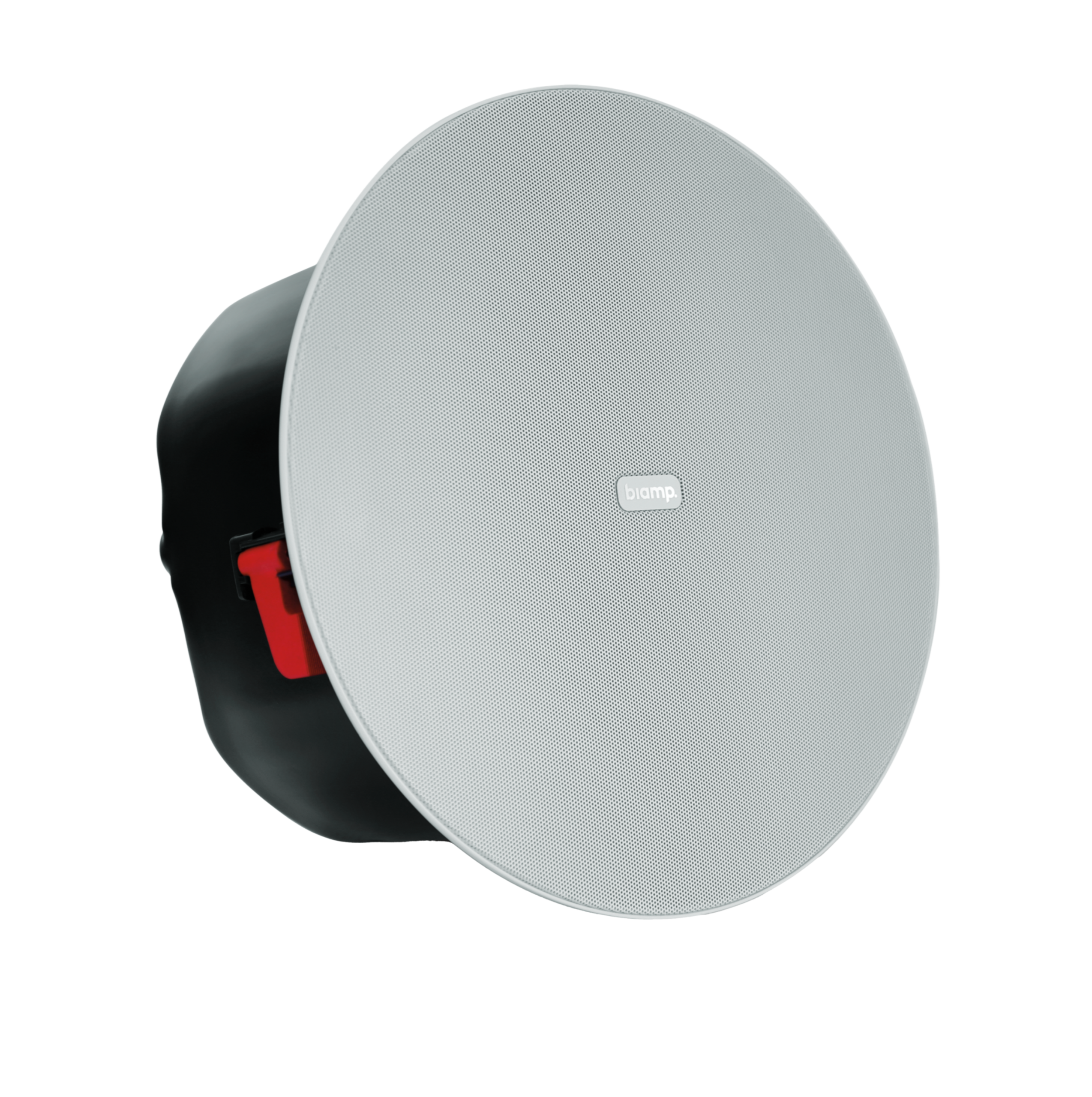 C-IC6-W_Front_Angle_10568_master Biamp Desono C-IC6 White In-ceiling, indoor, 6.5-inch, coaxial loudspeaker, white (priced insectionidually, sold in pairs) - Image 1