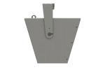Biamp Commercial Loudspeakers CCA-80 Grey Constant coverage aisle, 3-way, 8-inch, triaxial, asymmetric horn loaded loudspeaker - Image 3