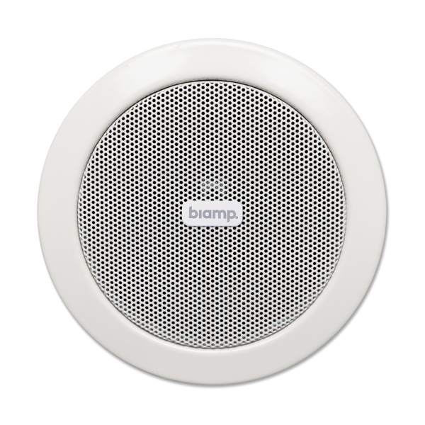 Biamp Commercial Loudspeakers CM3T Built-in 70/100V loudspeaker, white