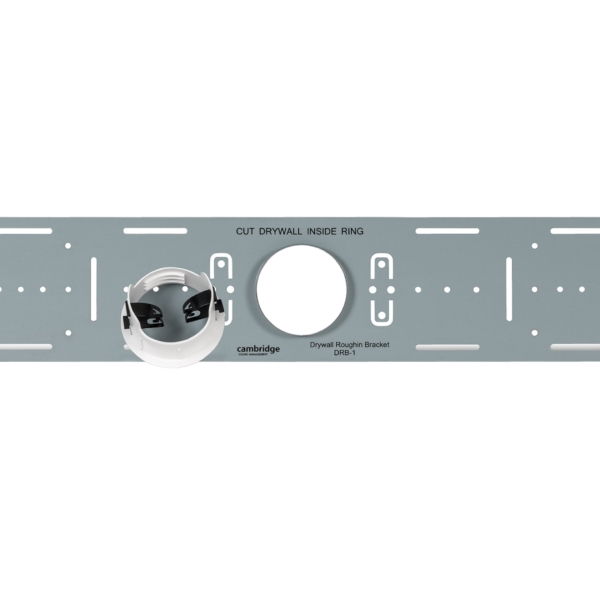 Biamp Cambridge DRB-1 KIT Drywall rough-in bracket with plastic drywall mount (DM) included