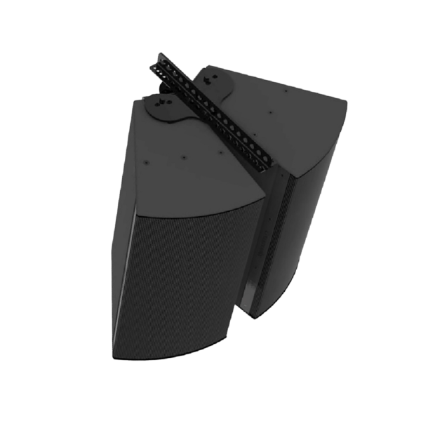 Biamp Community HSB3-BFR22B I SERIES dual horizontal splay kit for 3-way models, black