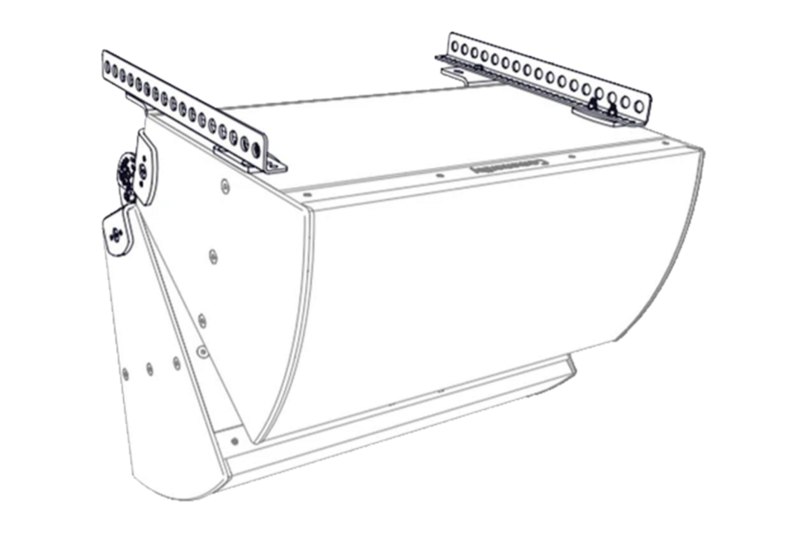 Community-I-Series-VSB-BFR22W_10719_master Biamp Community VSB3-BFR22W I SERIES dual vertical splay kit for 3-way models, white - obrazek 1