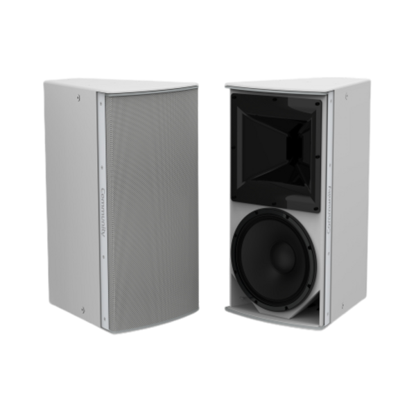 Biamp Community IP6-1122/66W Medium power, 12-inch, 2-way, 60 X 60 loudspeaker, white