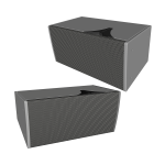 Biamp Community IV6-1122WR05B Black, 12-inch, 2-way, 120° x 5°, weather resistant, outdoor loudspeaker - Image 3