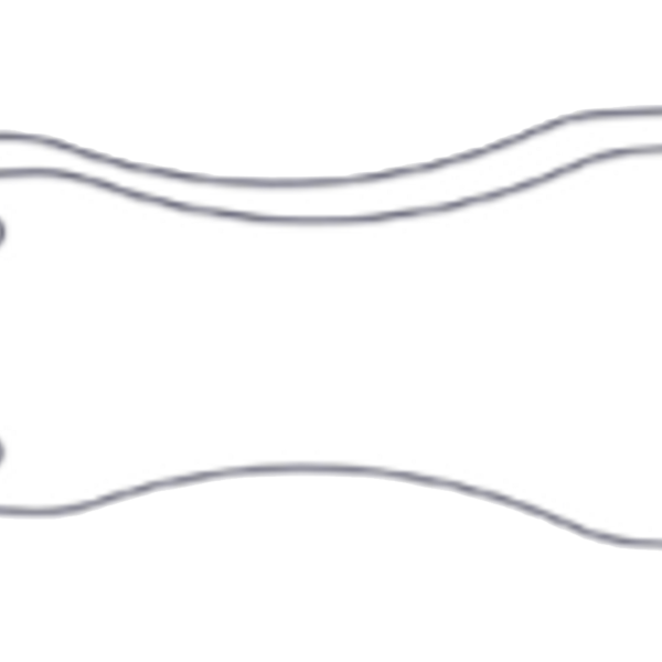 Biamp Community IV6-S3W IV6 series Type 3 splay bracket, white, (sold in pairs)