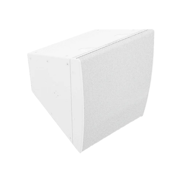 Biamp Community LVH-906WR/ASW Steerable Venue Horn Active Standard, weather-resistant, large format, high output, horn loaded, steerable, 4 x 12-inch, 3-way white loudspeaker with variable vertical dispersion x 60° horizontal