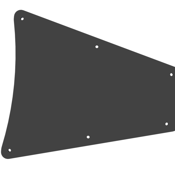 Biamp Community LVH-900SP2B 1 pair, Type 2, black, splay plate with 30° splay angle, for LVH-900