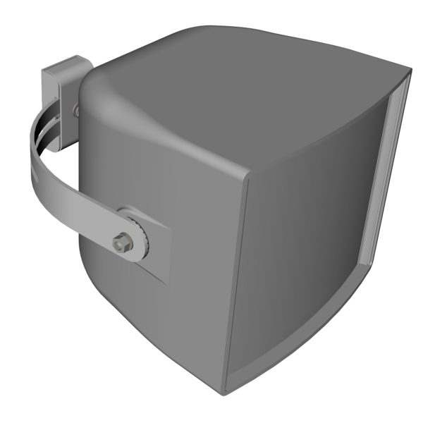 Biamp Community R-VTY15 Vari-tilt yoke for R.15 enclosure, grey