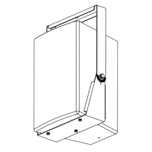 Biamp Community V Series VB-VY6W White, vertical yoke for Community V2-6 loudspeakers