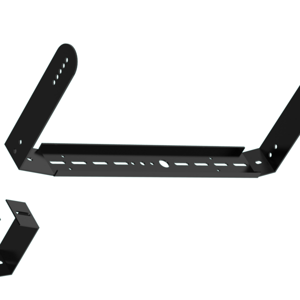 Biamp Community V Series VB-Y15 Black yoke bracket for horizontal ceiling or wall mounting for Community V2-15 loudspeakers
