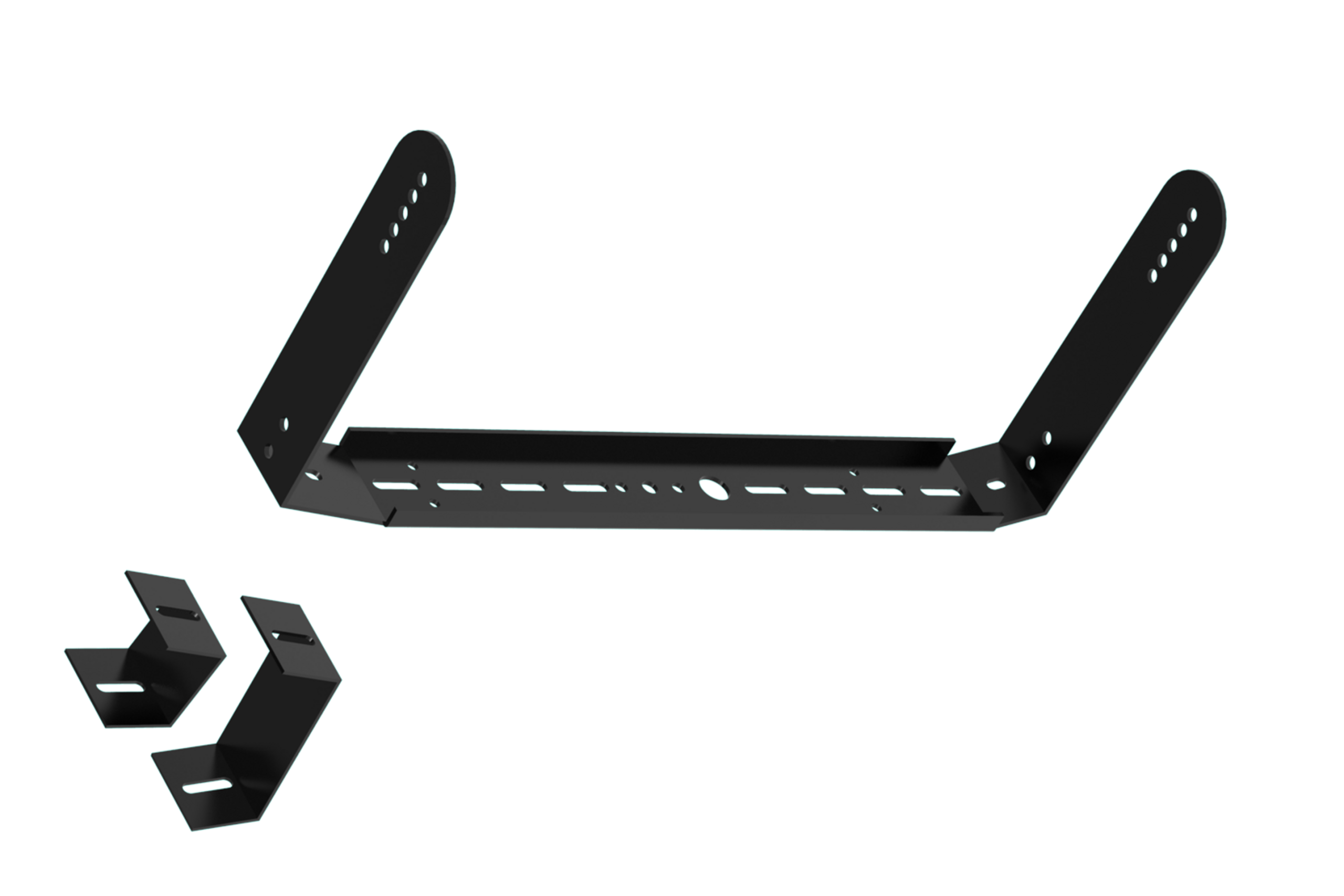 Community-V-Series-VB-Y15-Black_1500x1000_11411_master Biamp Community V Series VB-Y15 Black yoke bracket for horizontal ceiling or wall mounting for Community V2-15 loudspeakers - Image 1