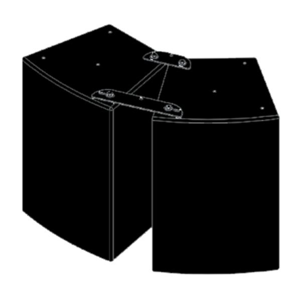 Biamp Community V Series VFKIT Black, vertical flying kit for Community V2-12, V2-15, V2-32 & V2-35 loudspeakers