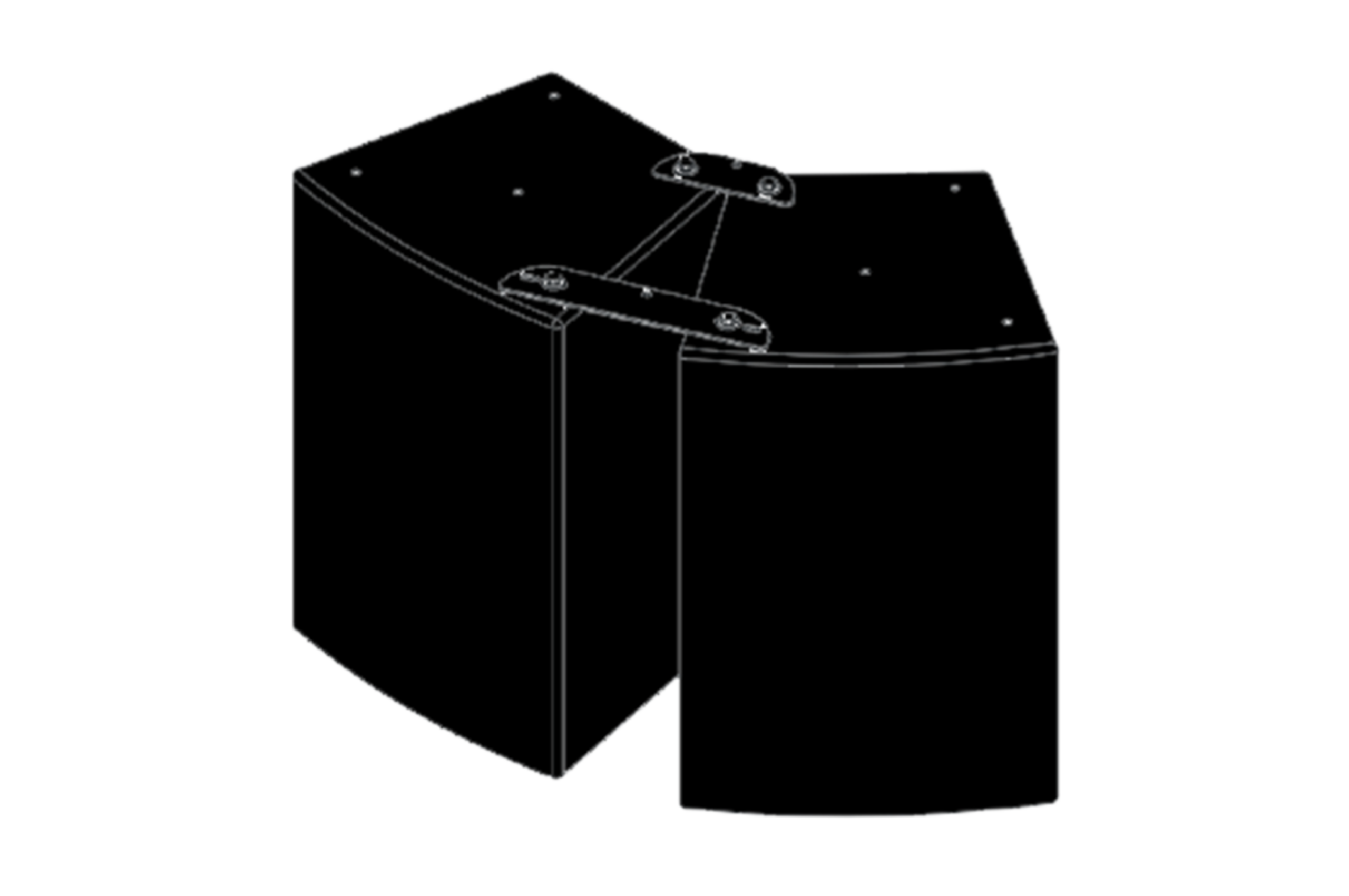 Community-V-Series-VFKIT-Black_11394_master Biamp Community V Series VFKIT Black, vertical flying kit for Community V2-12, V2-15, V2-32 & V2-35 loudspeakers - obrazek 1