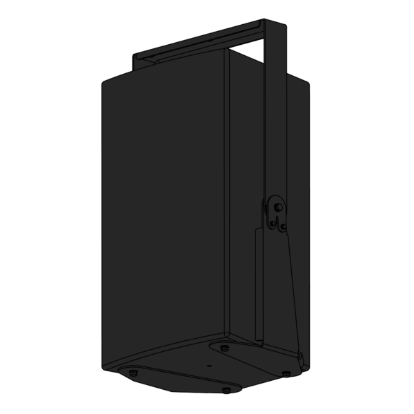 Biamp Community V Series VB-VY12 Black, vertical yoke for Community V2-12 loudspeaker