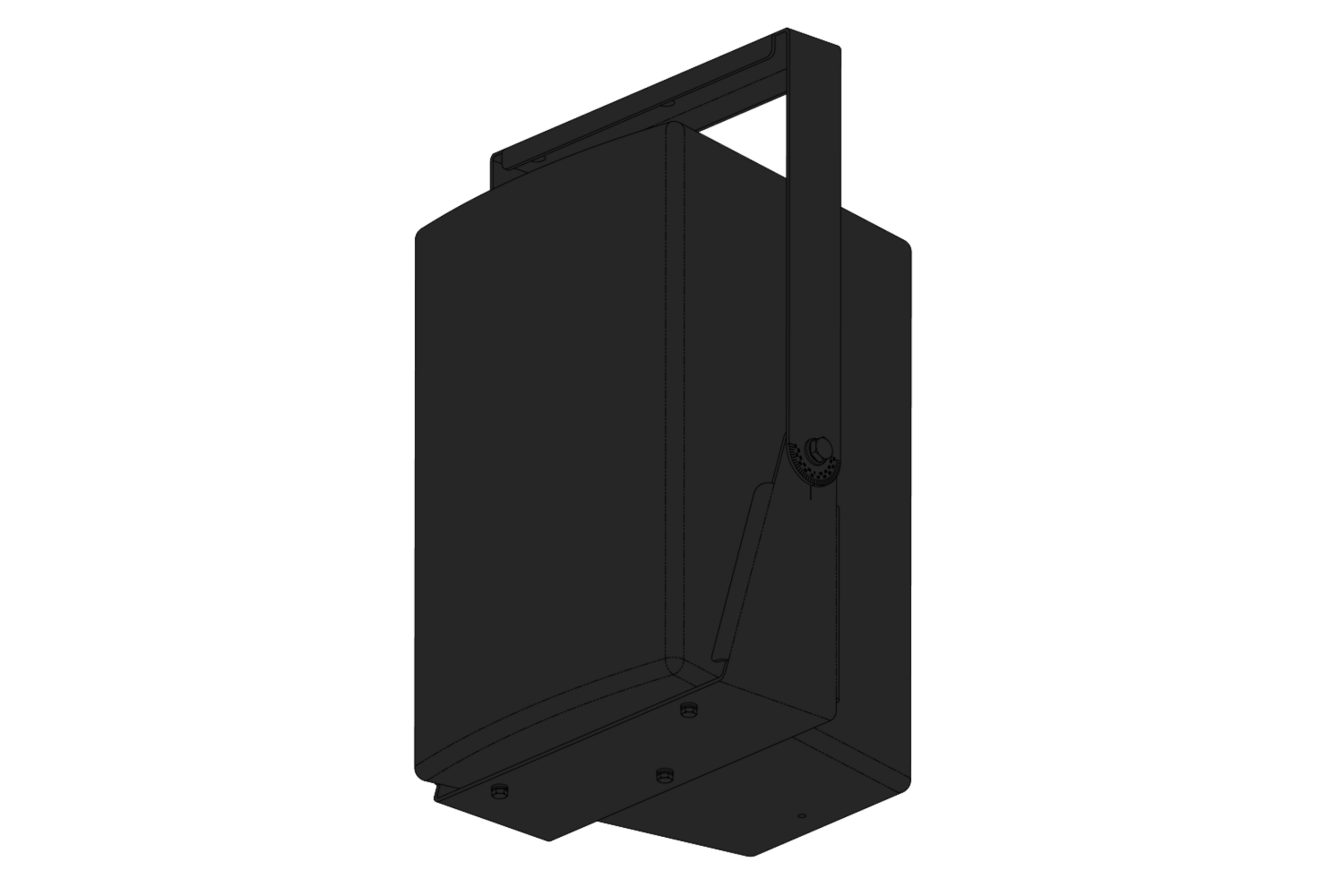 Community-VSeries-VB-VY26_Black_1500x1000_10692_master Biamp Community VB-VY28 Black, vertical yoke accessory for Community V2-28, V2-28T loudspeakers - obrazek 1