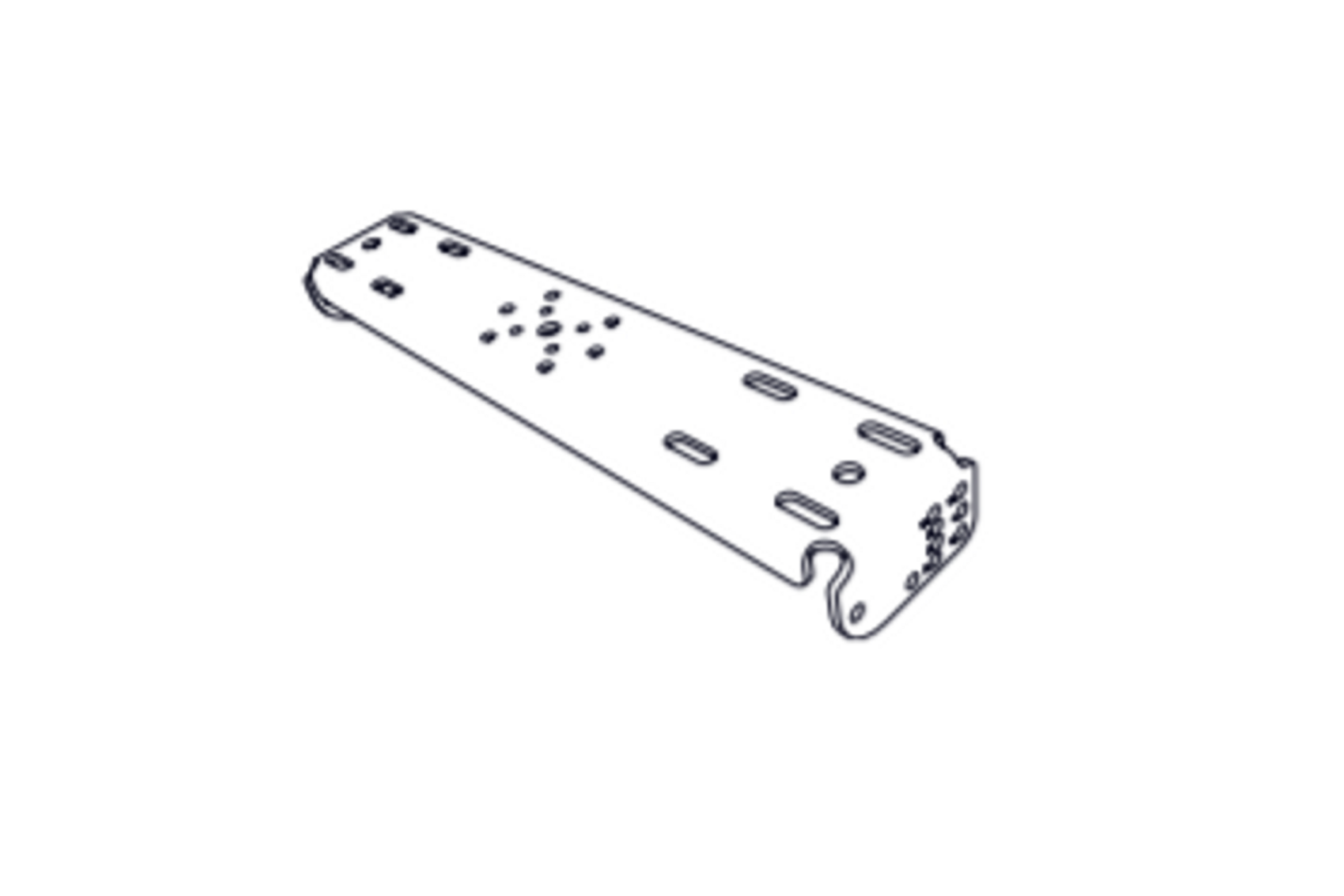 Community_IV6-LAUW_White_1500x1000_11115_master Biamp Community IV6-LAUW IV6 light frame adapter, white - obrazek 1