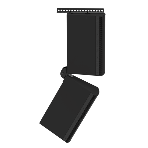 Biamp Community DVS-BFR22B I SERIES dual vertical splay kit for 2 enclosures, black