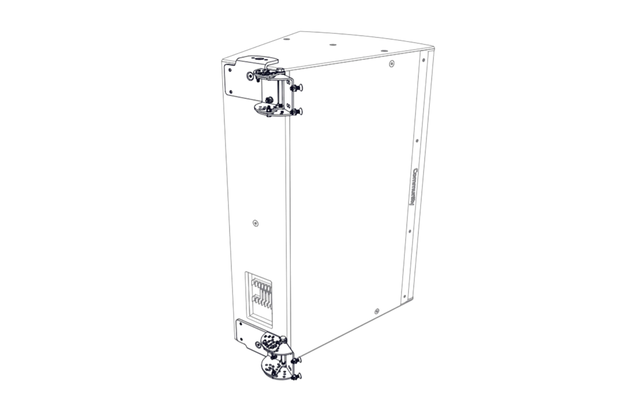 Community_I_Series_HVSW_1500x1000_12512_master Biamp Community I Series HVSW I SERIES H/V splay bracket extension kit for 2-way models, white - obrazek 1