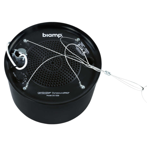 Biamp Cambridge DS1339B 70V plenum loudspeaker, black