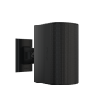 Biamp Desono DX-S5-B 5-inch, high output, coaxial, surface mount indoor/outdoor, black loudspeaker w/ HF compression driver; 8 Ohm or 70V/100V operation; includes ClickMount pan-tilt mounting bracket