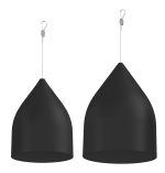 Biamp Desono DP6-B 6.5-inch pendant loudspeaker, black - obrazek 2