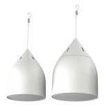Biamp Desono DP6-W 6.5-inch pendant loudspeaker, white - obrazek 5