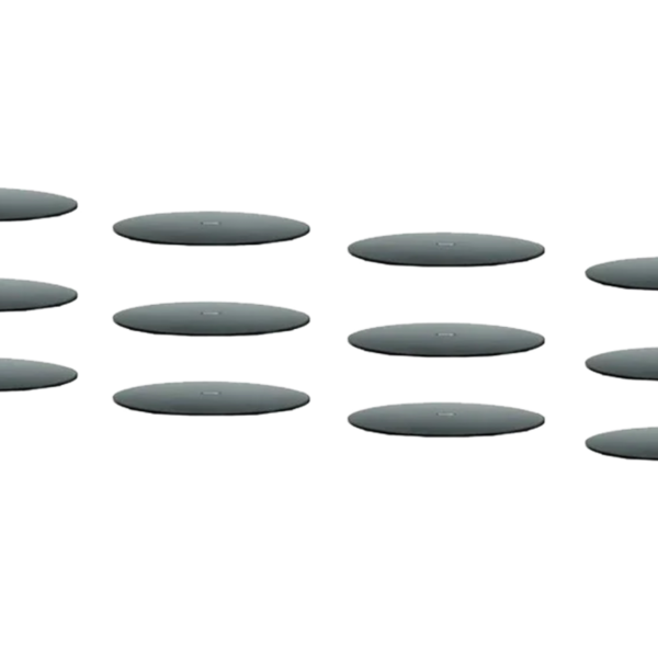 Biamp Desono C-IC6-GK-12PK Black Grille kit for Desono C-IC6 specialty conferencing loudspeakers, black, (12 pack)