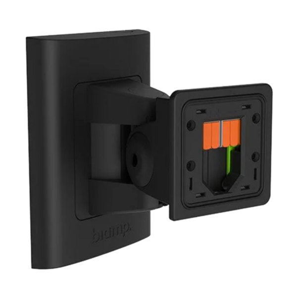 Biamp Desono CMX-LG-B Black CMX ClickMount Pan-Tilt Brackets for larger size EX and DX Surface Mount loudspeakers