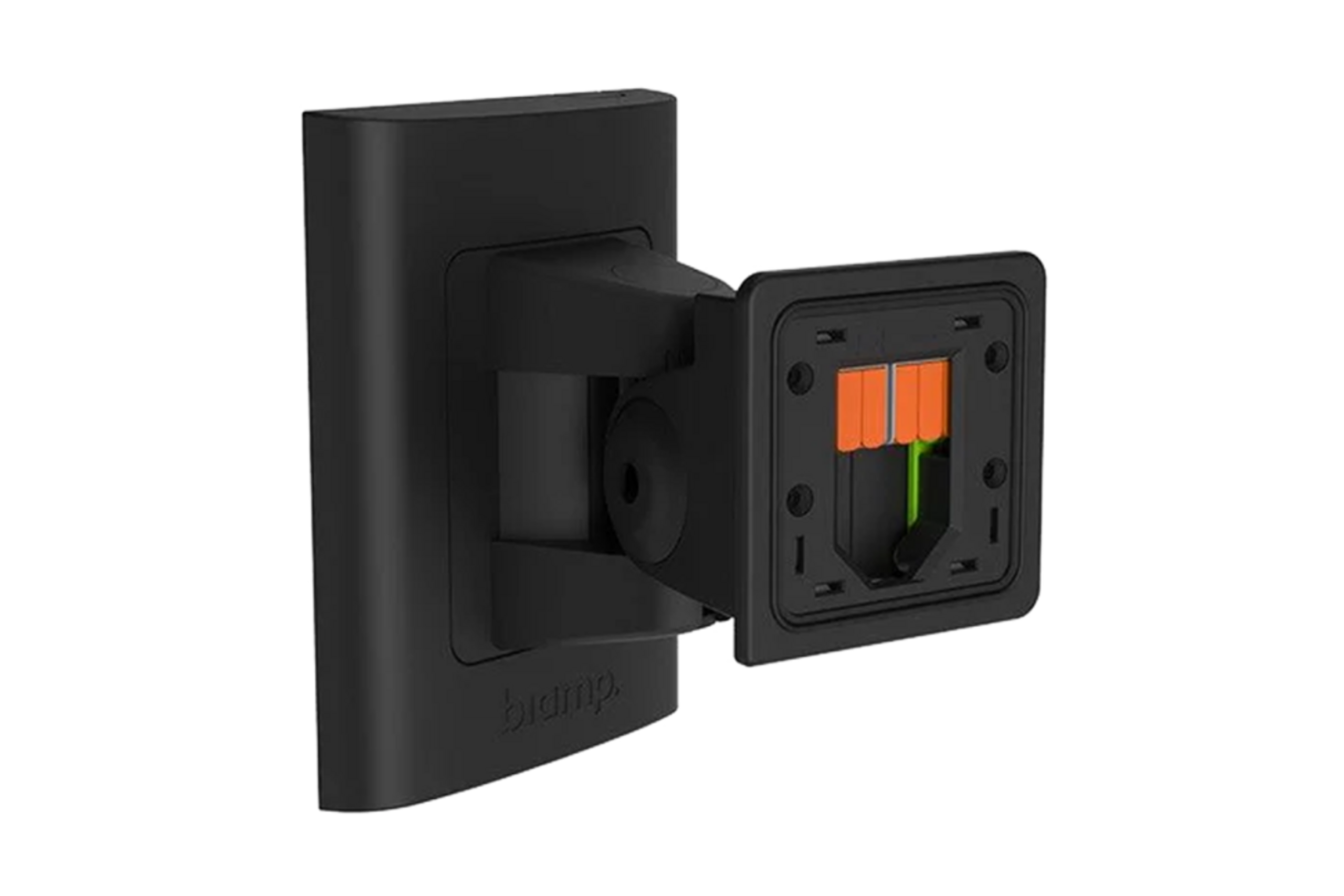 Desono-CMX-LG-B-Black_10873_master Biamp Desono CMX-LG-B Black CMX ClickMount Pan-Tilt Brackets for larger size EX and DX Surface Mount loudspeakers - Image 1