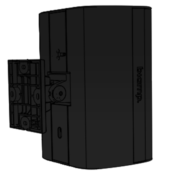 Biamp Desono CMX-SM-B Black CMX ClickMount Pan-Tilt Brackets for smaller size EX and DX Surface Mount loudspeakers