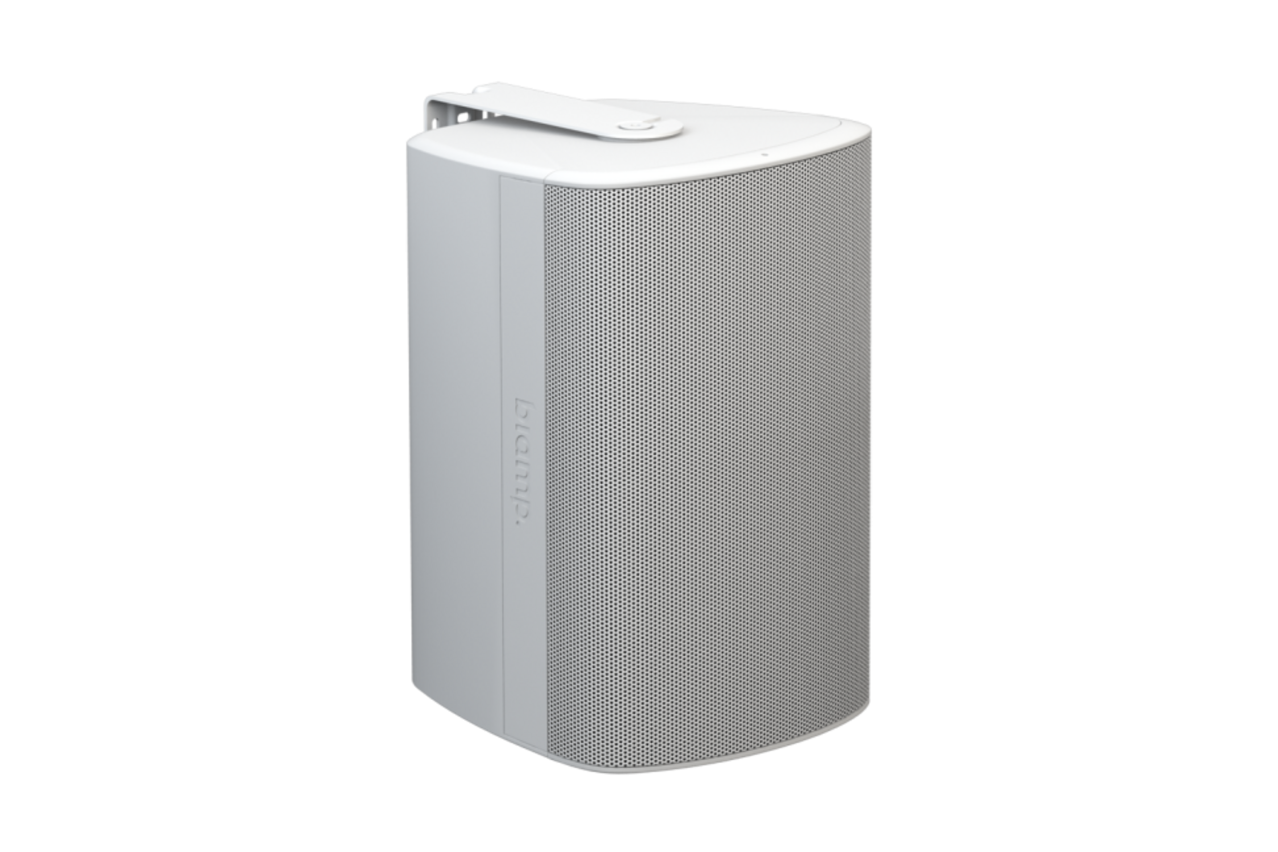 Desono-DX-S8-UB-W-White_11518_master Biamp Desono DX-S8-UB-W White 8-inch, high output, coaxial surface mount indoor/outdoor loudspeaker w/ HF compression driver; 8 ohm or 70V/100V operation; included aluminum U-bracket & water-tight ClickPlug; white - Image 1