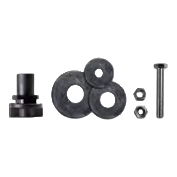 Biamp Desono LRABAS-BL Black, basic light rail adaptor for the KUBO3/5, SDQ5P, and OVO5/T, sold in 10-packs