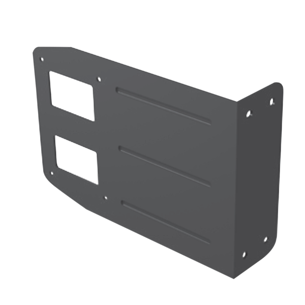 Biamp Desono MASKCL-BL Black L-shaped side bracket for MASK4C(T)-BL / MASK6C(T)-BL (priced insectionidually, sold in pairs)