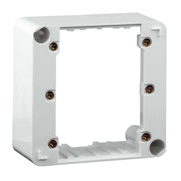 Biamp Commercial Audio E-MODON Built-on box for wall controls