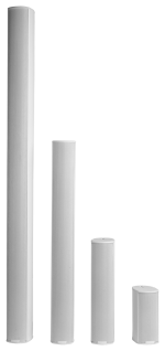 Biamp Desono ENT220W ENTASYS 200 column loudspeaker, 2-way, 20 LF drivers, white - Image 3