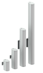 Biamp Desono ENT220W ENTASYS 200 column loudspeaker, 2-way, 20 LF drivers, white - Image 4